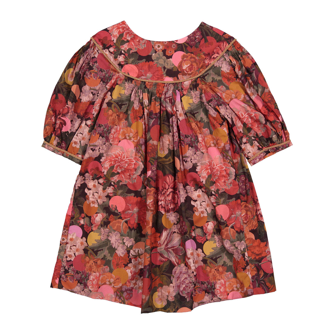 Bonpoint Raspberry Josianne Dress