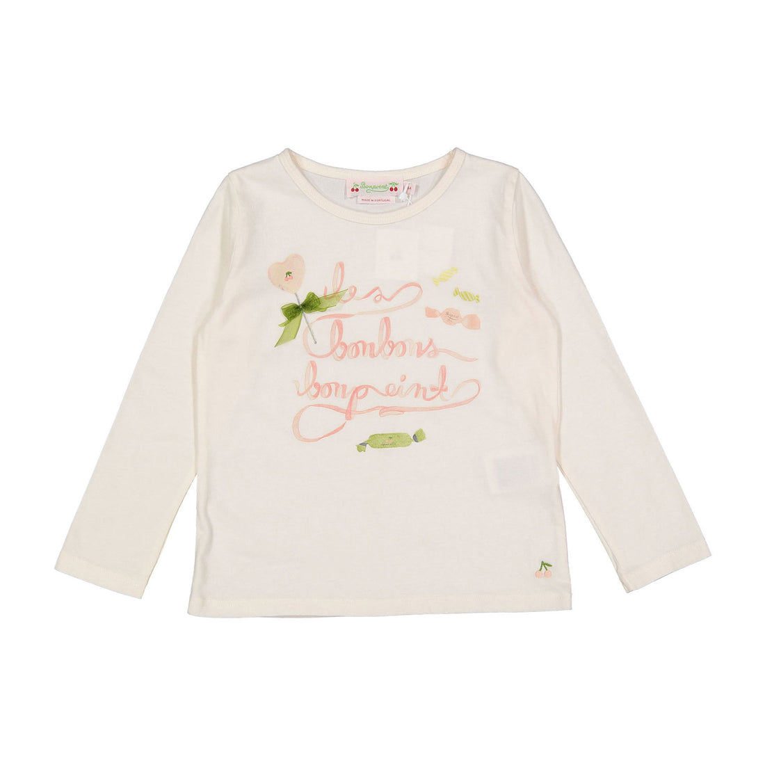 Bonpoint Pale Pink Tidjiane Tee