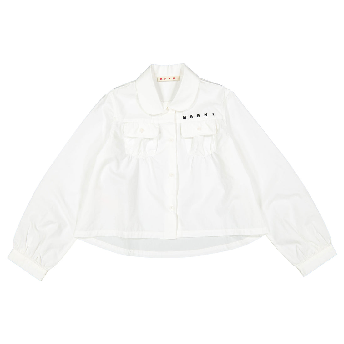 Marni White Marni Patch Shirt