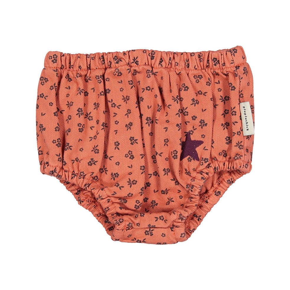 Piupiuchick Raspberry  Flowers Baby Shorties