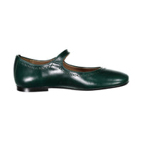 Papanatas Green Dot Detail Mary Janes