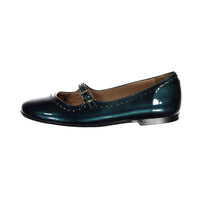 Papanatas Dark Teal Low Cut Mary Janes