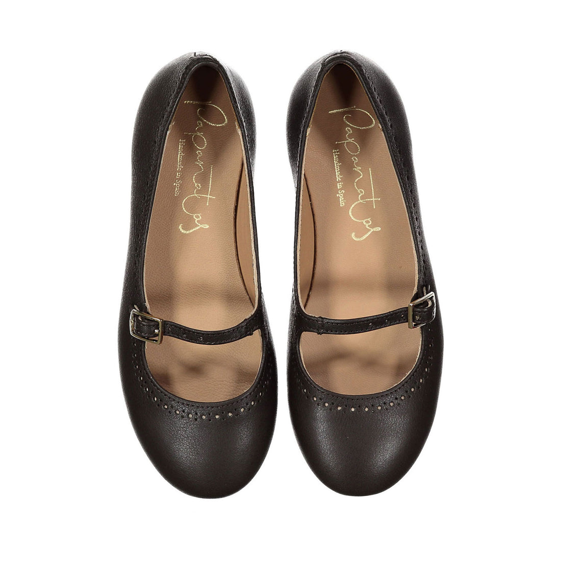 Papanatas Brown Low Cut Mary Janes