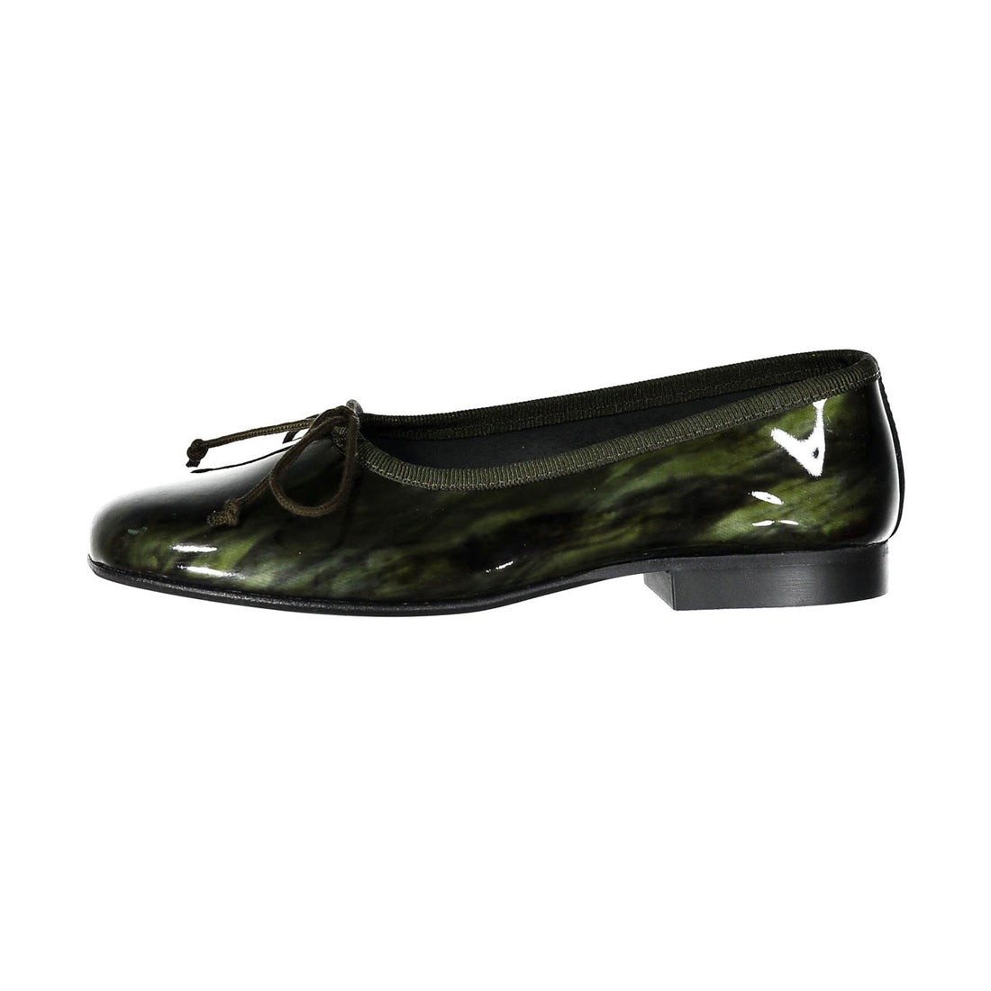 Papanatas Deep Emerald Soft Ballet Flat