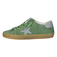 Golden Goose Green/Light Blue Super Star Sneaker