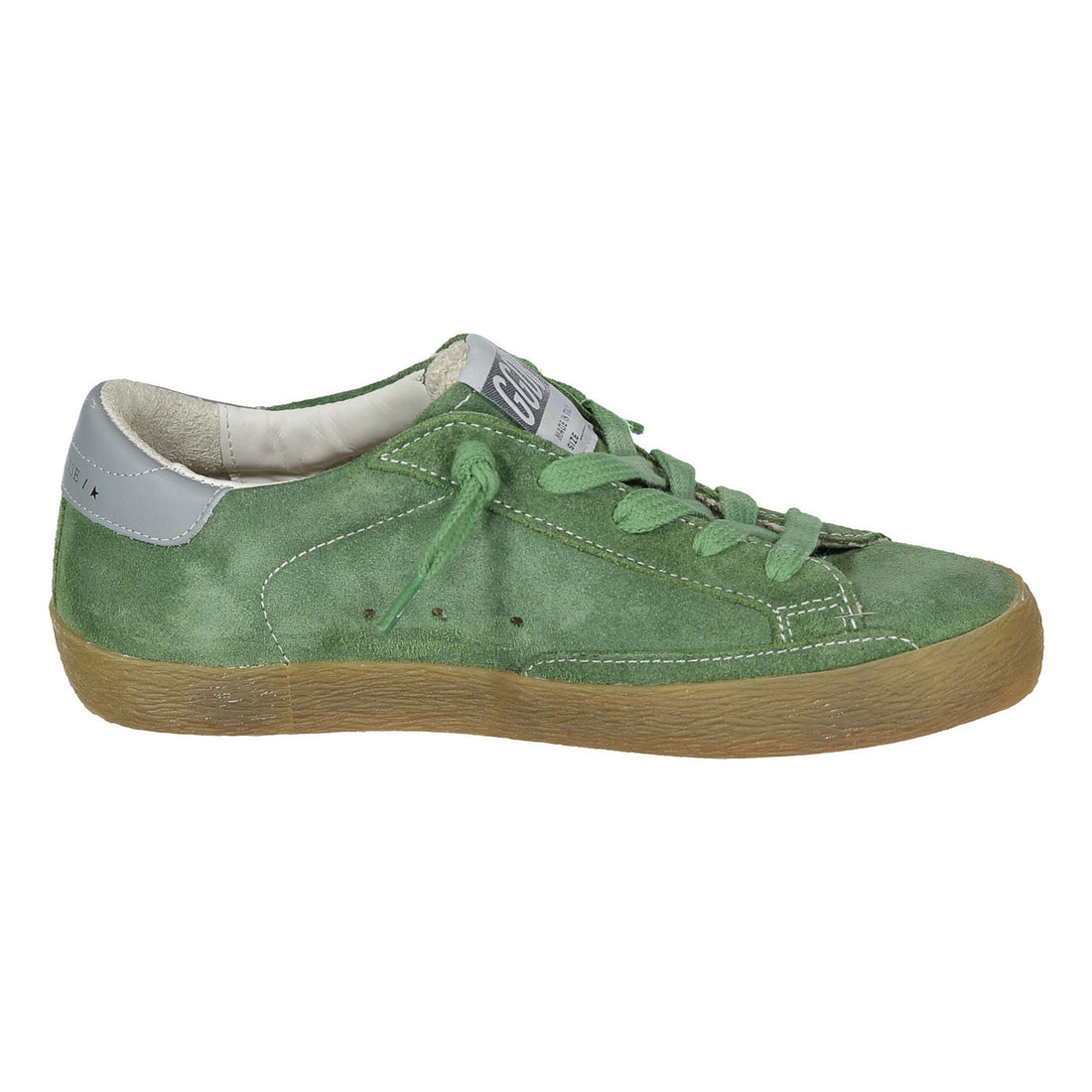 Golden Goose Green/Light Blue Super Star Sneaker