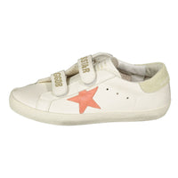 Golden Goose White/Peach/Eggnog Old School sneaker