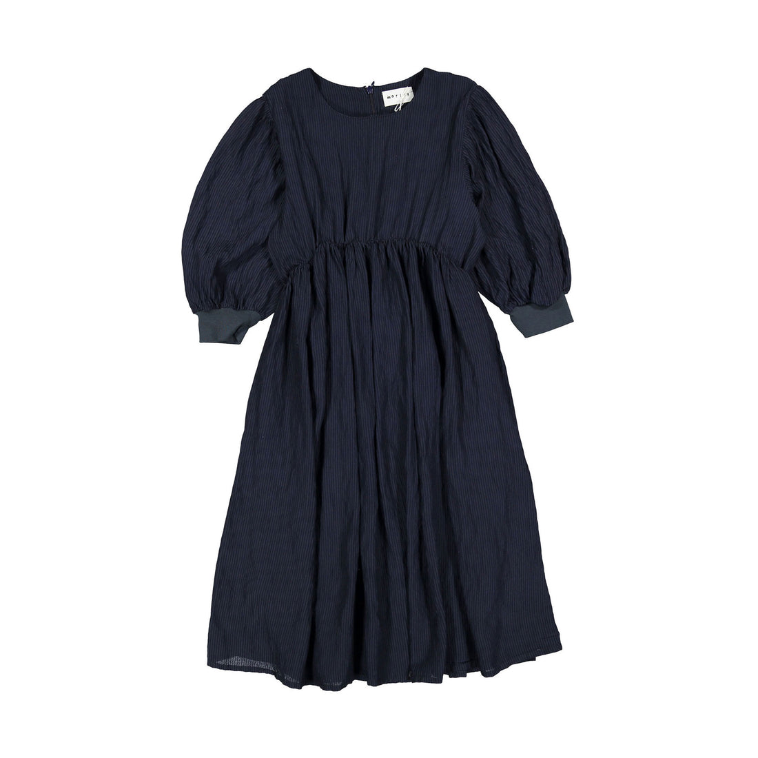 Morley Navy Ylona Long Rib Dress