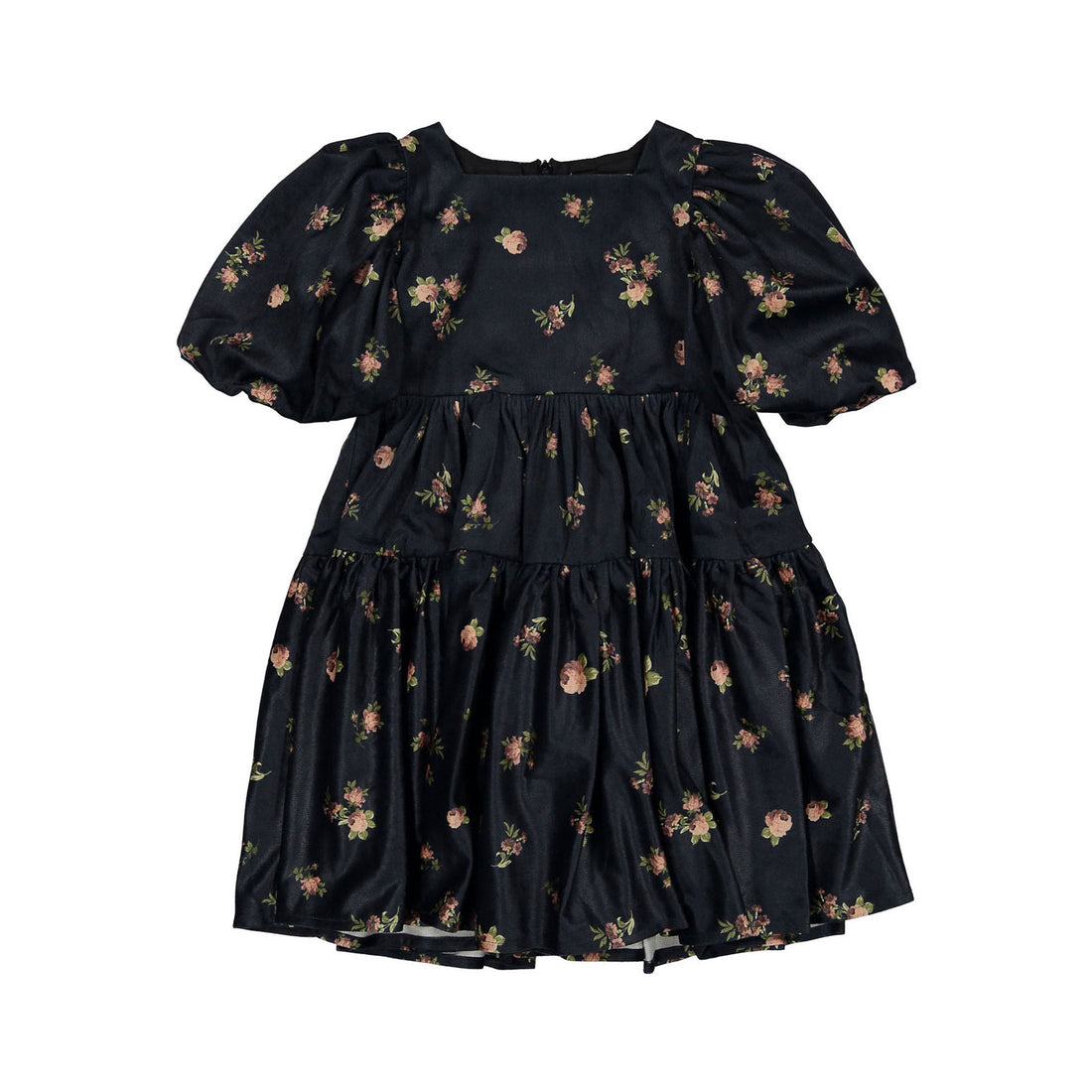 petite amalie black dress Petite Amalie Black Petite Rosebud Poplin Dress 6