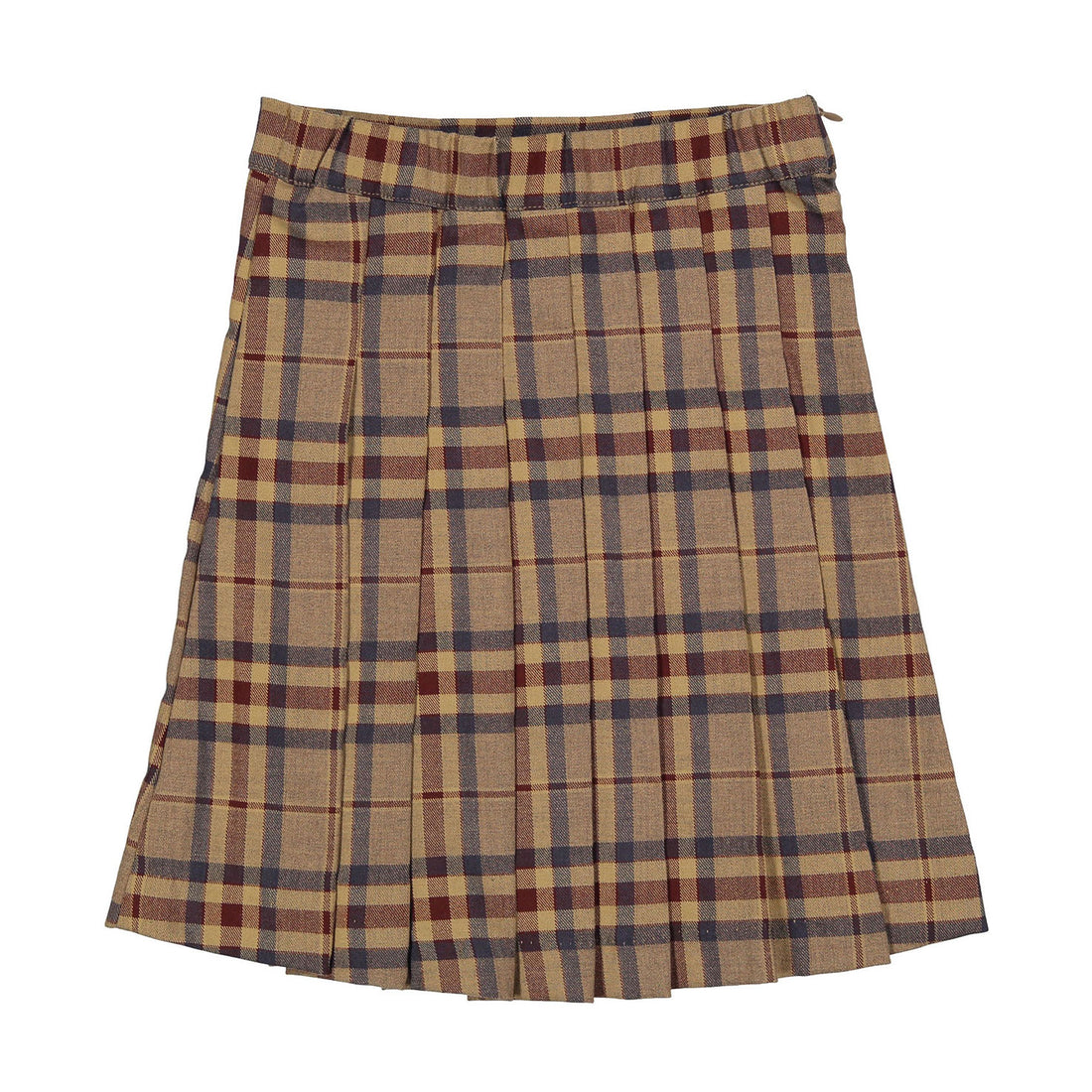 1984 Plaid Pleated Skirt