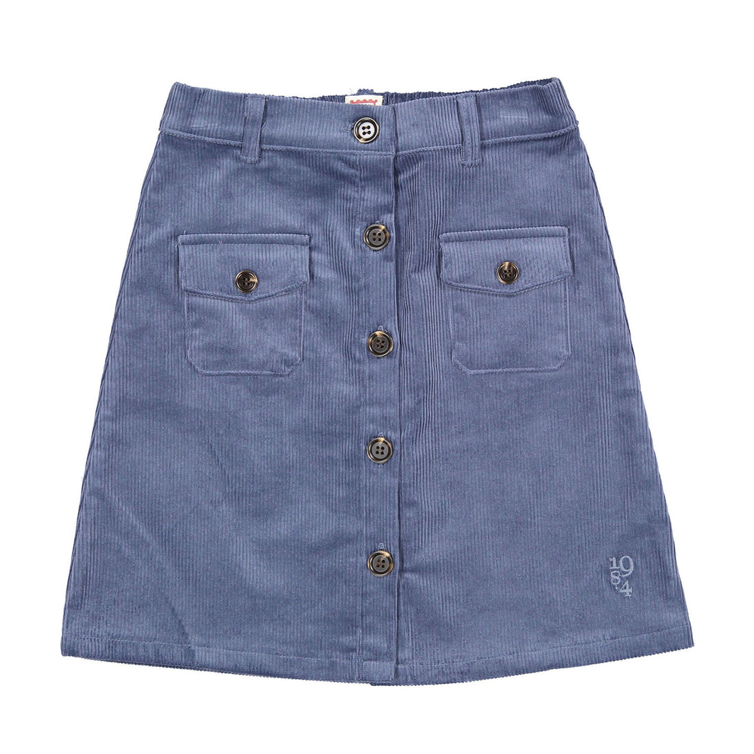 1984 Blue Corduroy Skirt