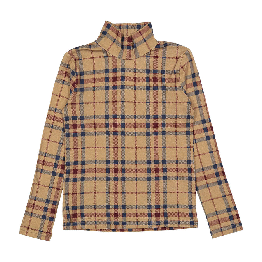 1984 Plaid Turtleneck