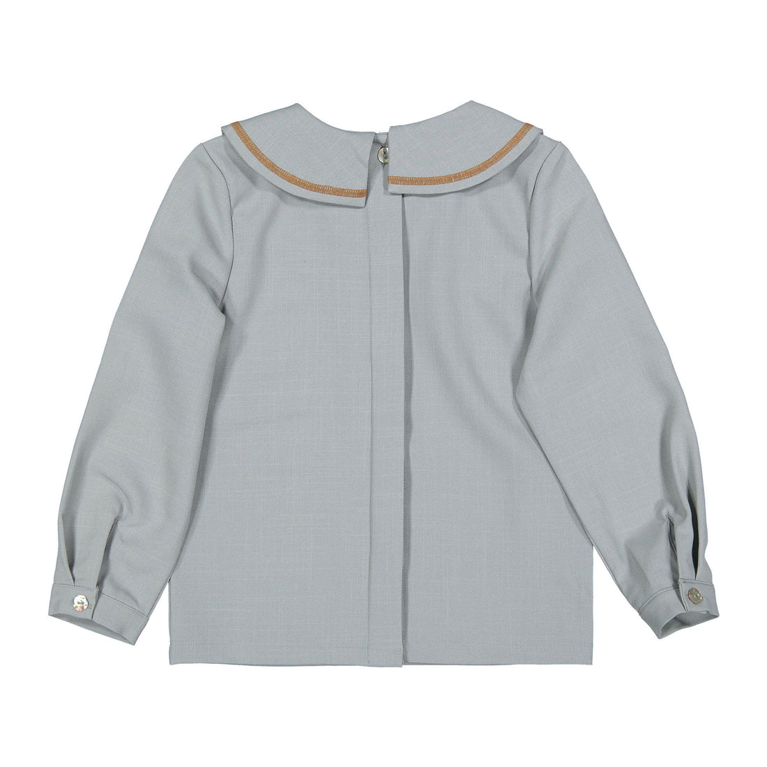 1984 Teal Grid Blouse