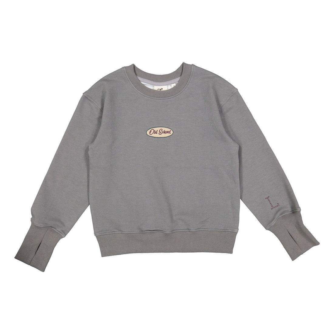 L by Ladida Grey Old School Sweatshirt