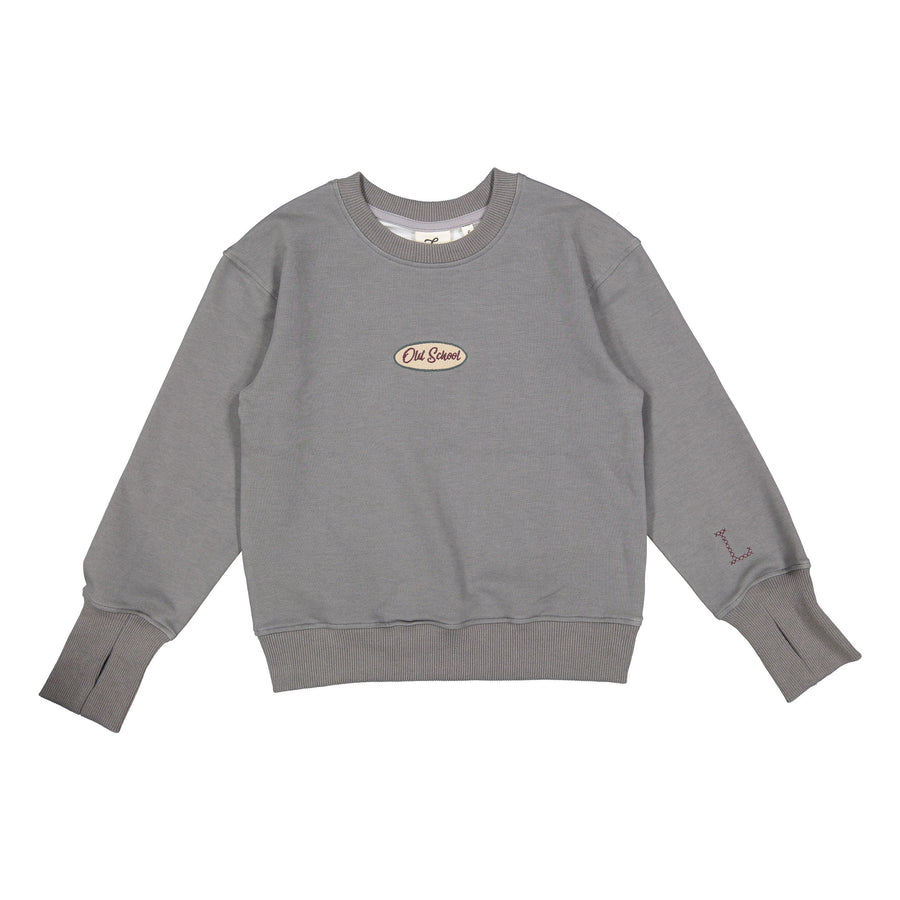 L by Ladida Grey Old School Sweatshirt