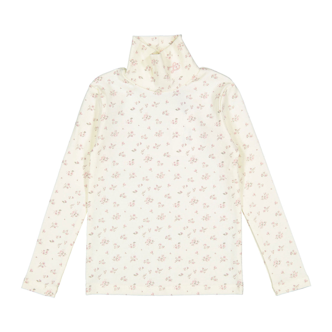 L by Ladida Cream Tiny Bud Turtleneck