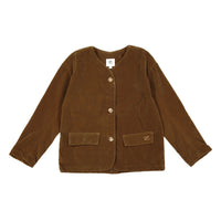 L by Ladida Brown Velvet Blazer