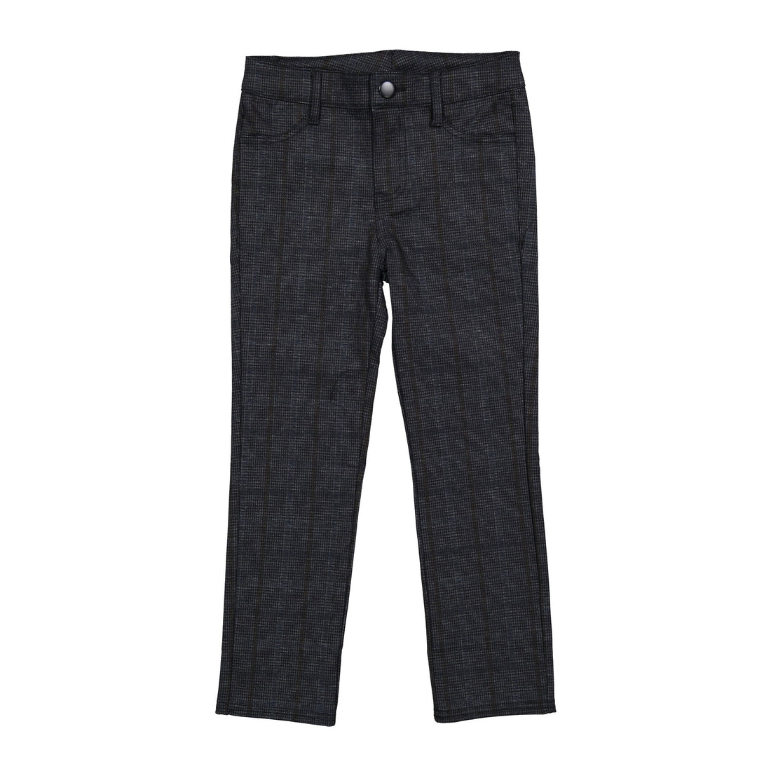 L by Ladida Blue Herringbone Ponte Pants