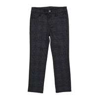L by Ladida Blue Herringbone Ponte Pants