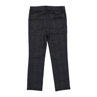 L by Ladida Blue Herringbone Ponte Pants