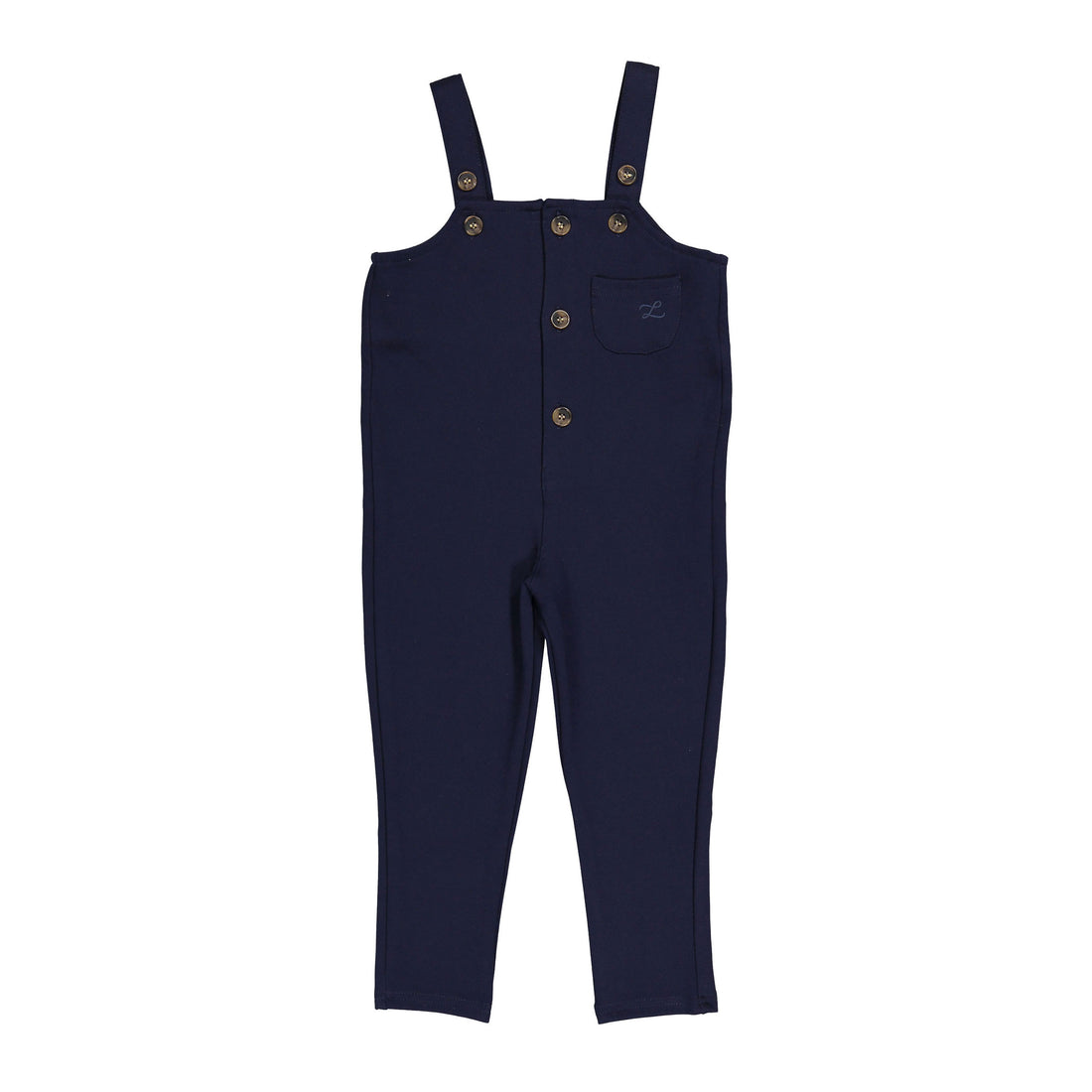 L by Ladida Navy Ponte Overalls