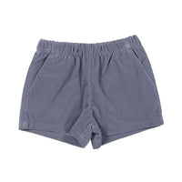 L by Ladida Blue Velvet Shorts