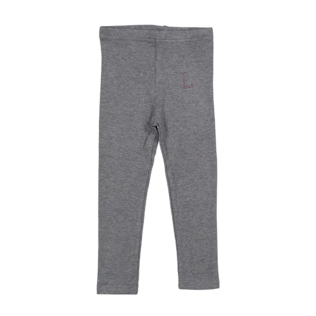 L by Ladida Grey Ribbed Leggings