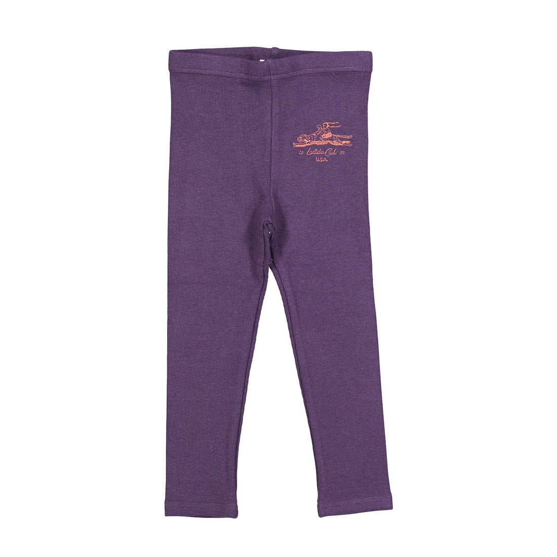 L by Ladida Wine Running Cheetah Leggings