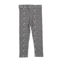 L by Ladida Grey Floral Leggings