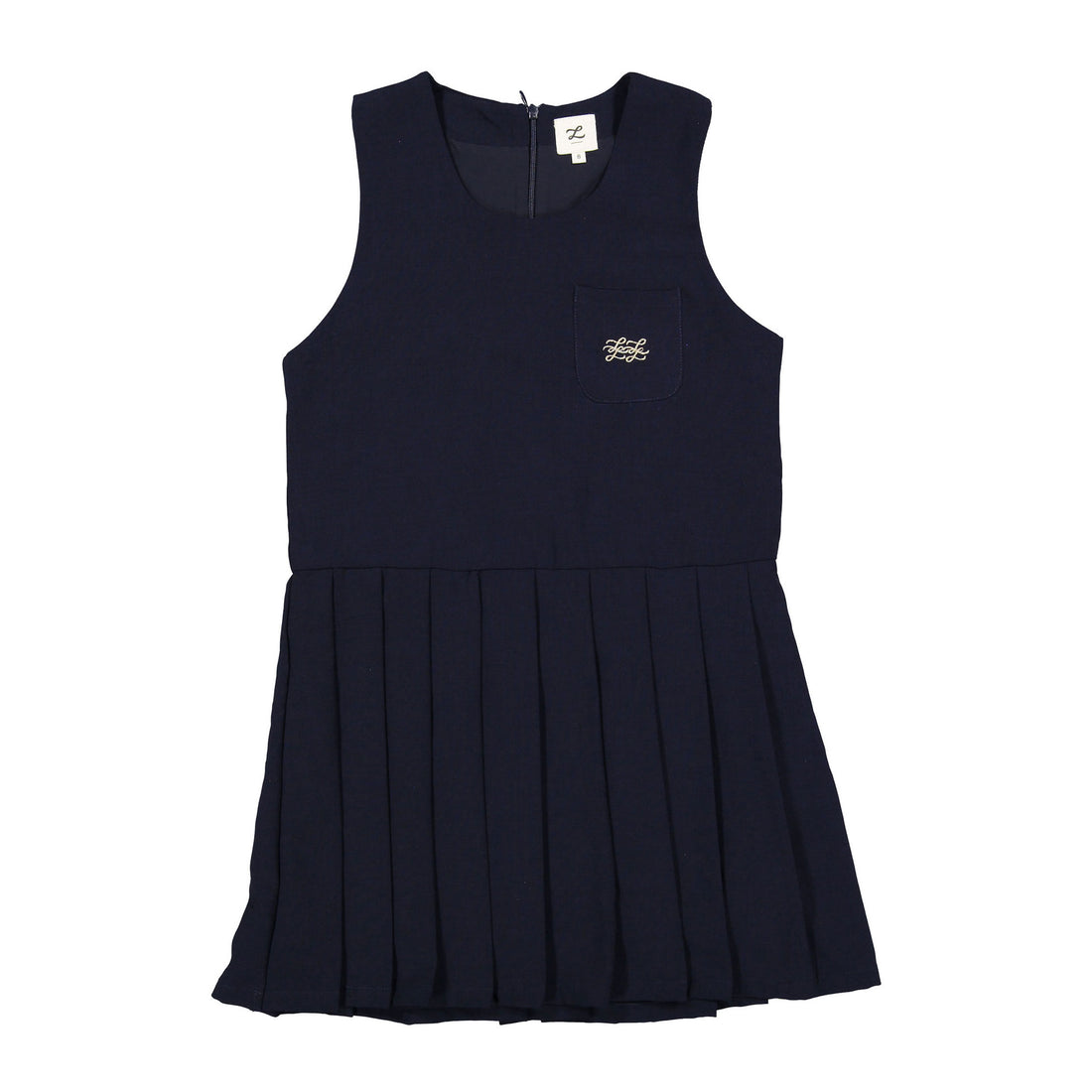 L by Ladida Navy Pleated Jumper