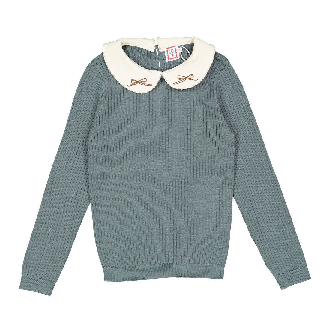 1984 Sage Collared Sweater