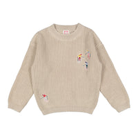 1984 Ivory Ski Embroidery Sweater