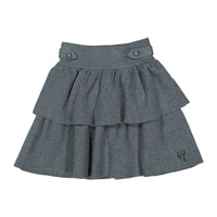 1984 Sage Ruffle Knit Skirt
