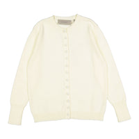 ELEMENTS Cream Knit Cardigan
