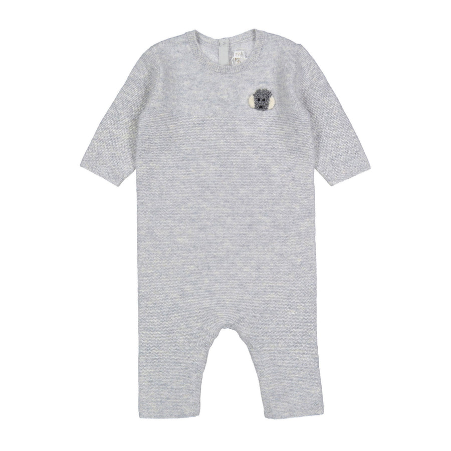 Bonpoint Light Grey Tinoe Baby Outfit