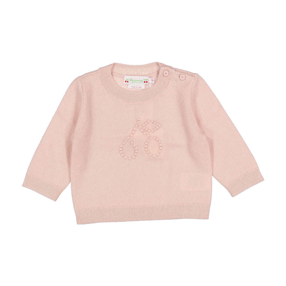 Bonpoint Dusty Pink Almire Baby Pullover