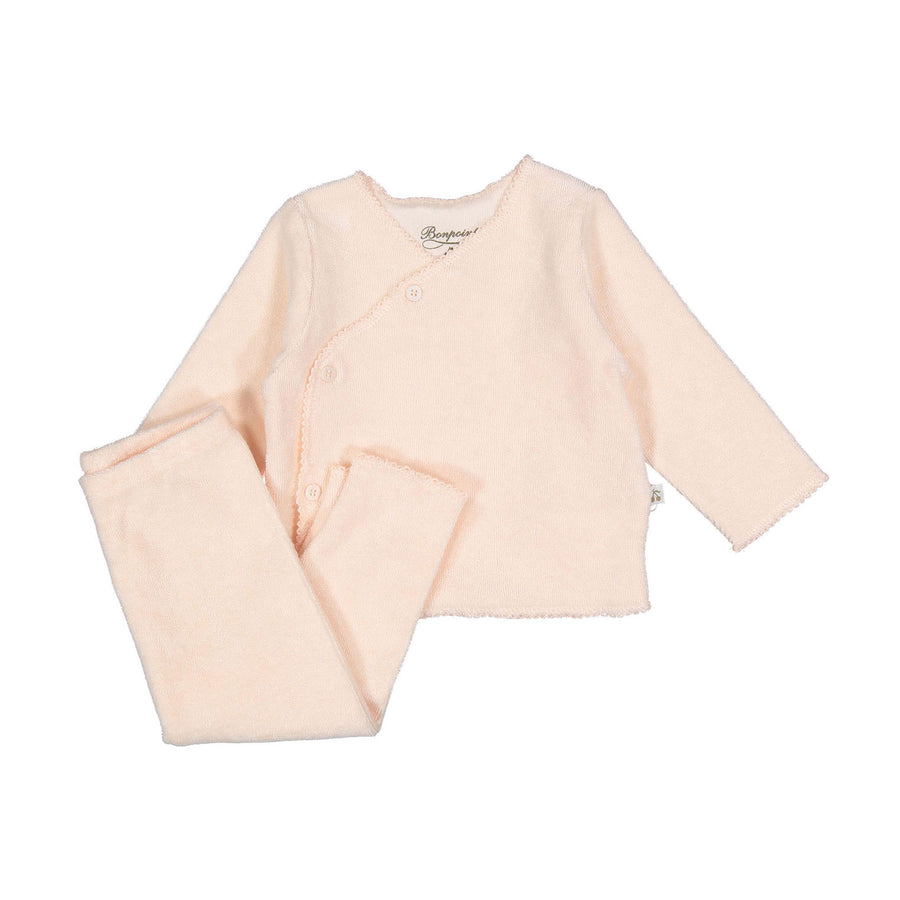Bonpoint Pale Pink Julia Baby Outfit