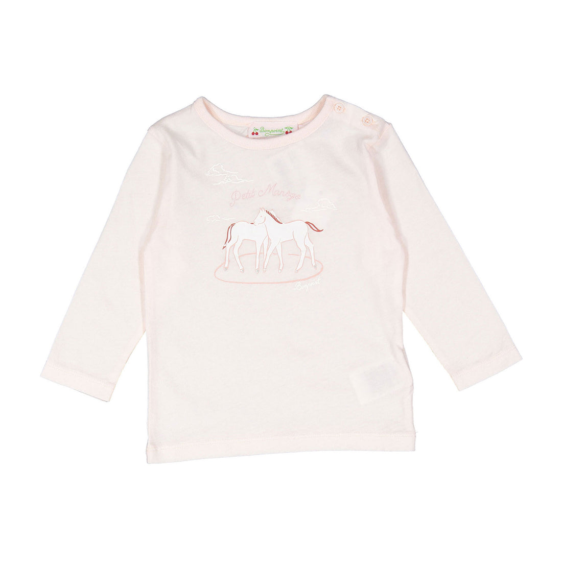 Bonpoint Pink Tahsina Baby Tee