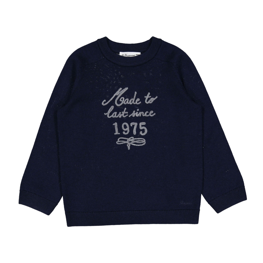 Bonpoint Navy Jud Sweater