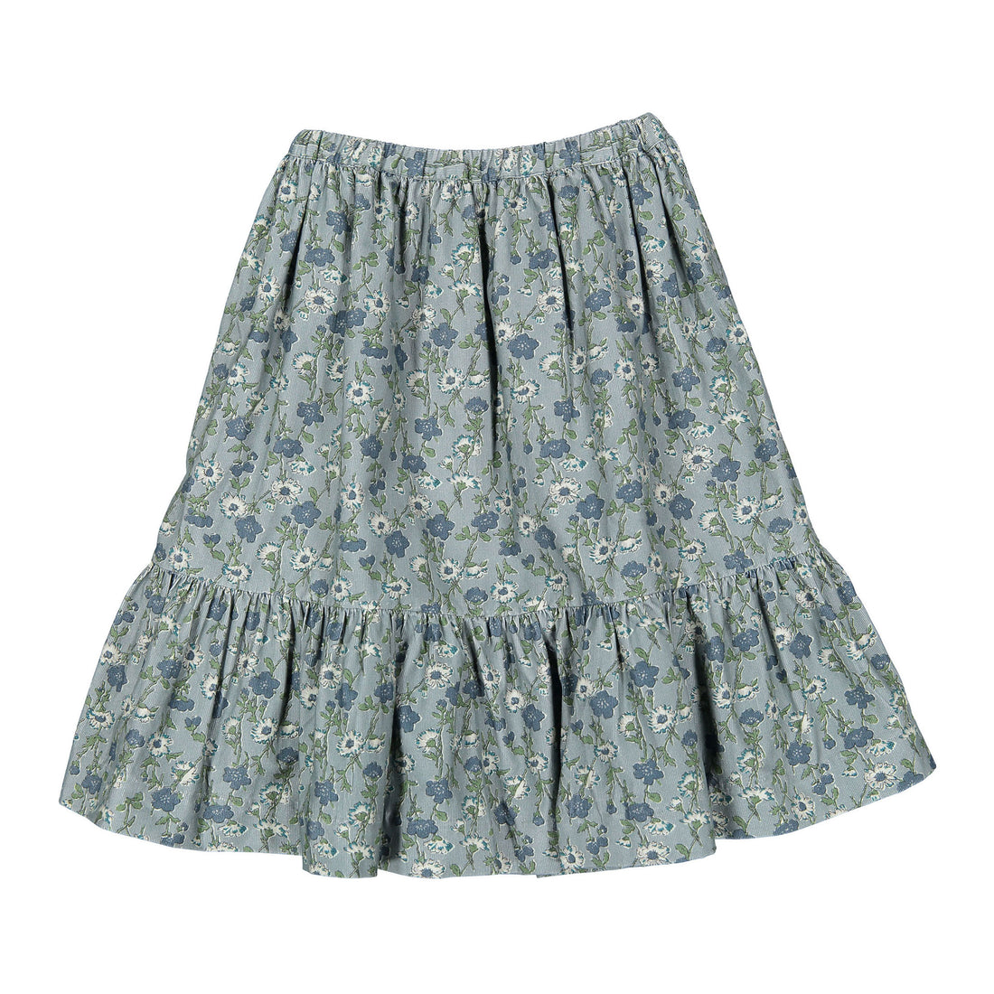 Bonpoint Green Daisy Skirt