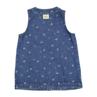 Bonpoint Light Denim Jette Dress