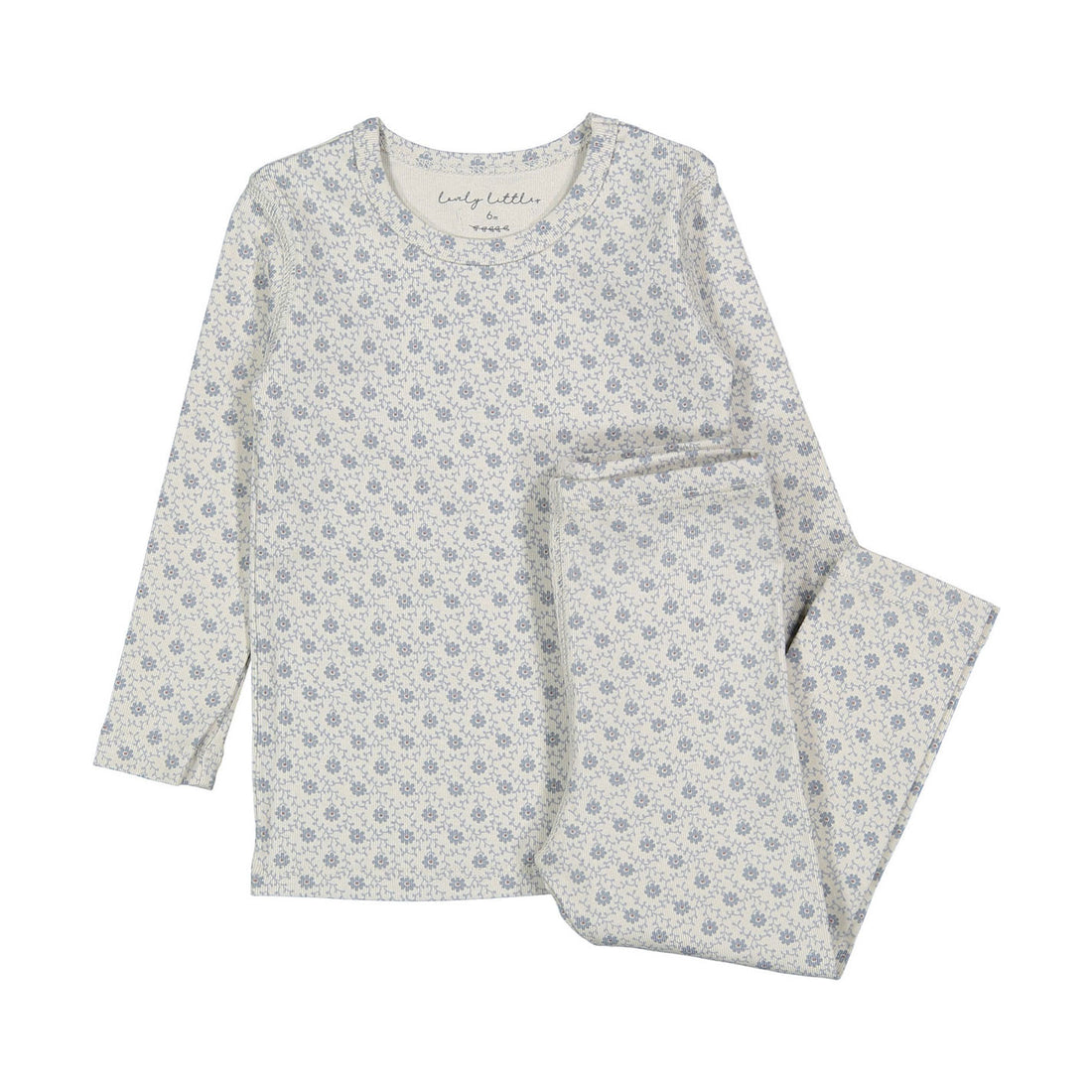 Lovely Littles The Printed Pajama Set - Emma Blue