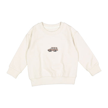  The Embroidered Sweatshirt - Vintage Car