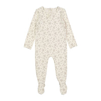 Ladida Layette Sketched Floral Romper