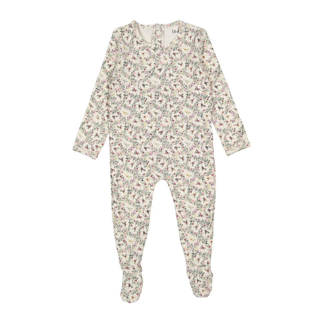 Ladida Layette Circle Floral Romper
