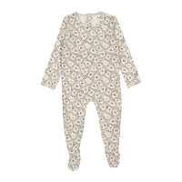 Ladida Layette Circle Floral Romper