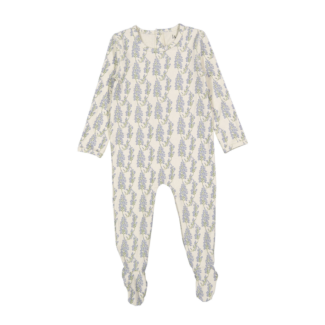 Ladida Layette Blue Wisteria Romper