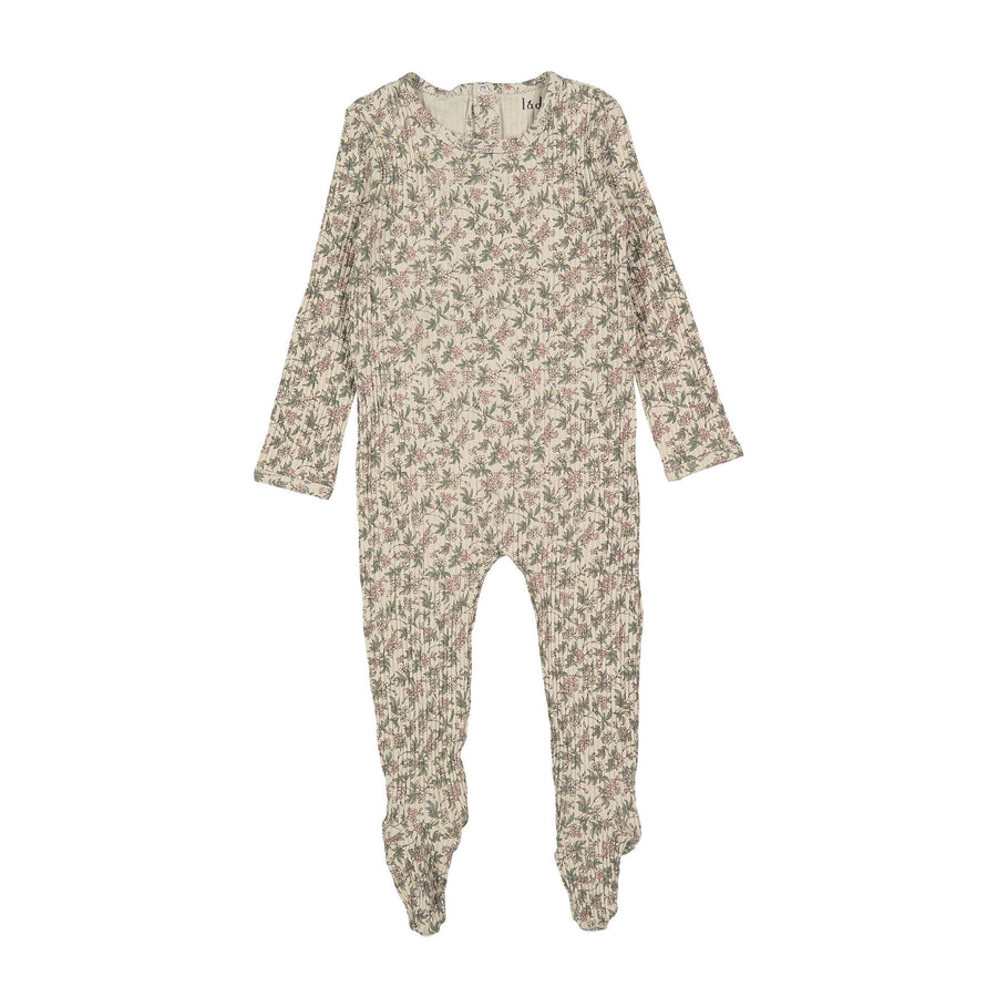 Ladida Layette Mauve Garden Romper