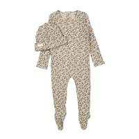 Ladida Layette Mauve Garden Romper + Hat