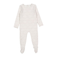 Ladida Layette Rose Demask Romper